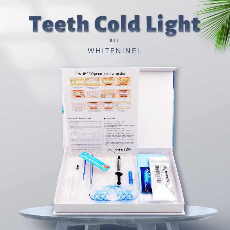 Teeth Whitening With Peroxide - Kit profesional de blanqueamiento Dental, Gel