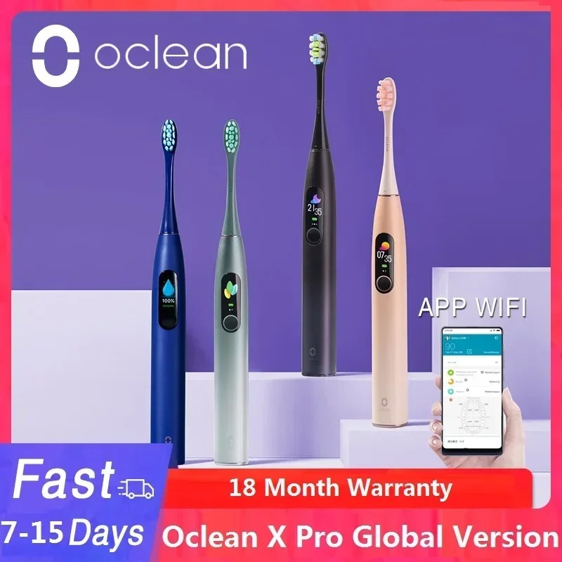 Teeth Whitening Toothbrush - Cepillo de Dientes Eléctrico Sónico Oclean