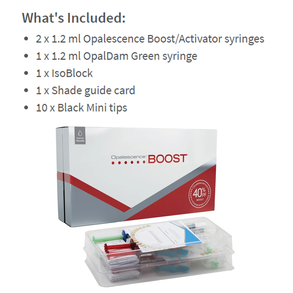 Opalescence Boost 40% PF Ameri - Teeth Whitening Gel Opalescence reseña y precio