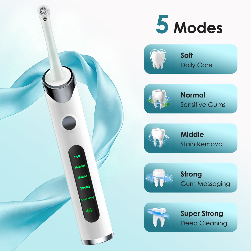 Pulidor Dental Eléctrico, Remo - Teeth Whitening Toothbrush reseña y precio