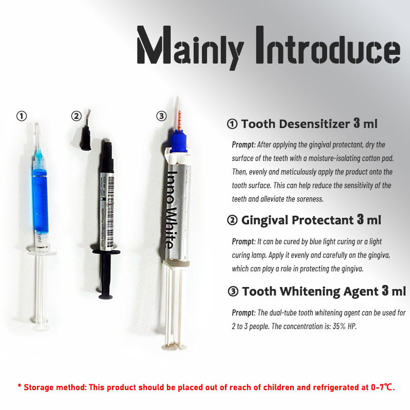 Kit profesional de blanqueamie - Teeth Whitening With Peroxide reseña y precio