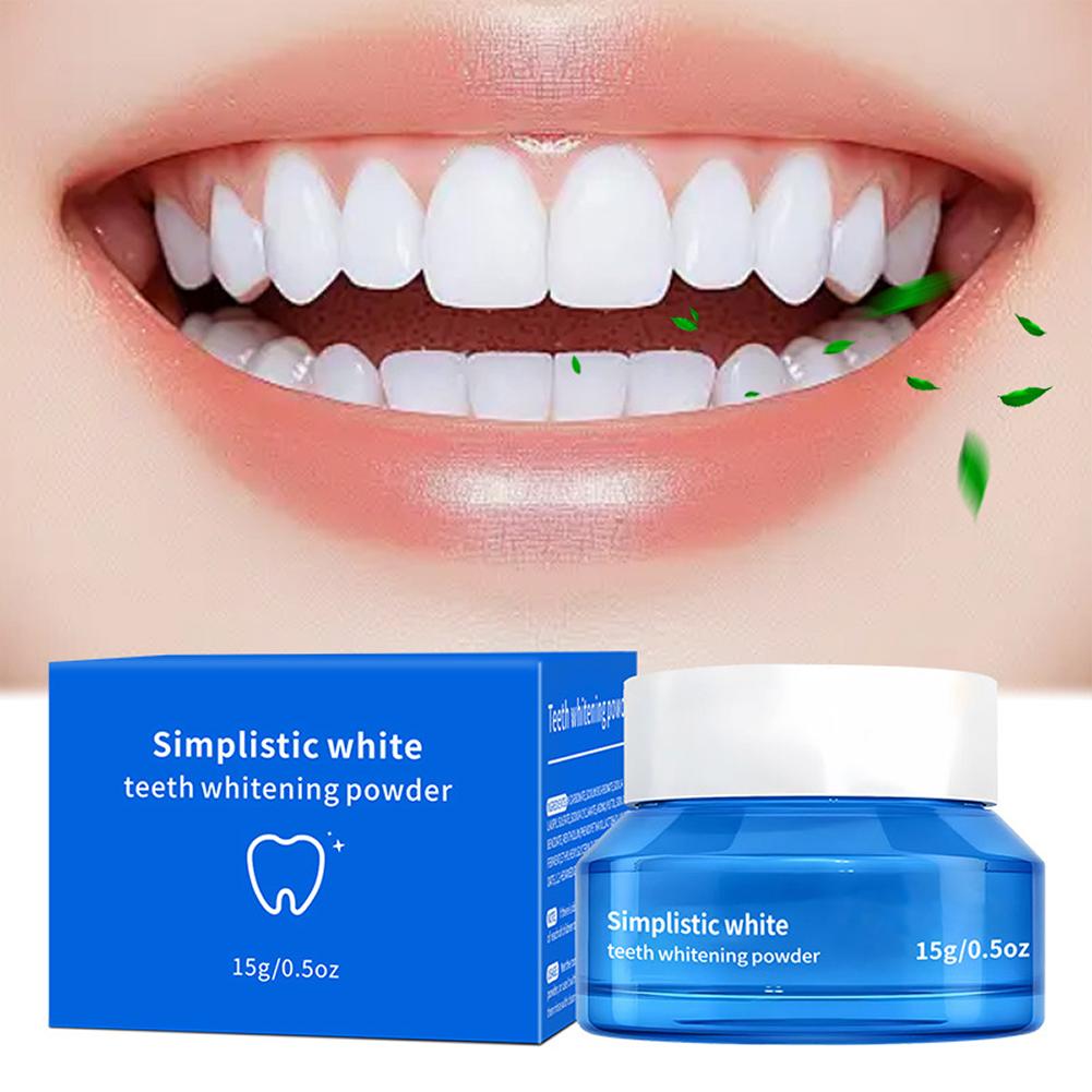 Polvo Blanqueador Dental Simpl - Teeth Whitening Clinic reseña y precio
