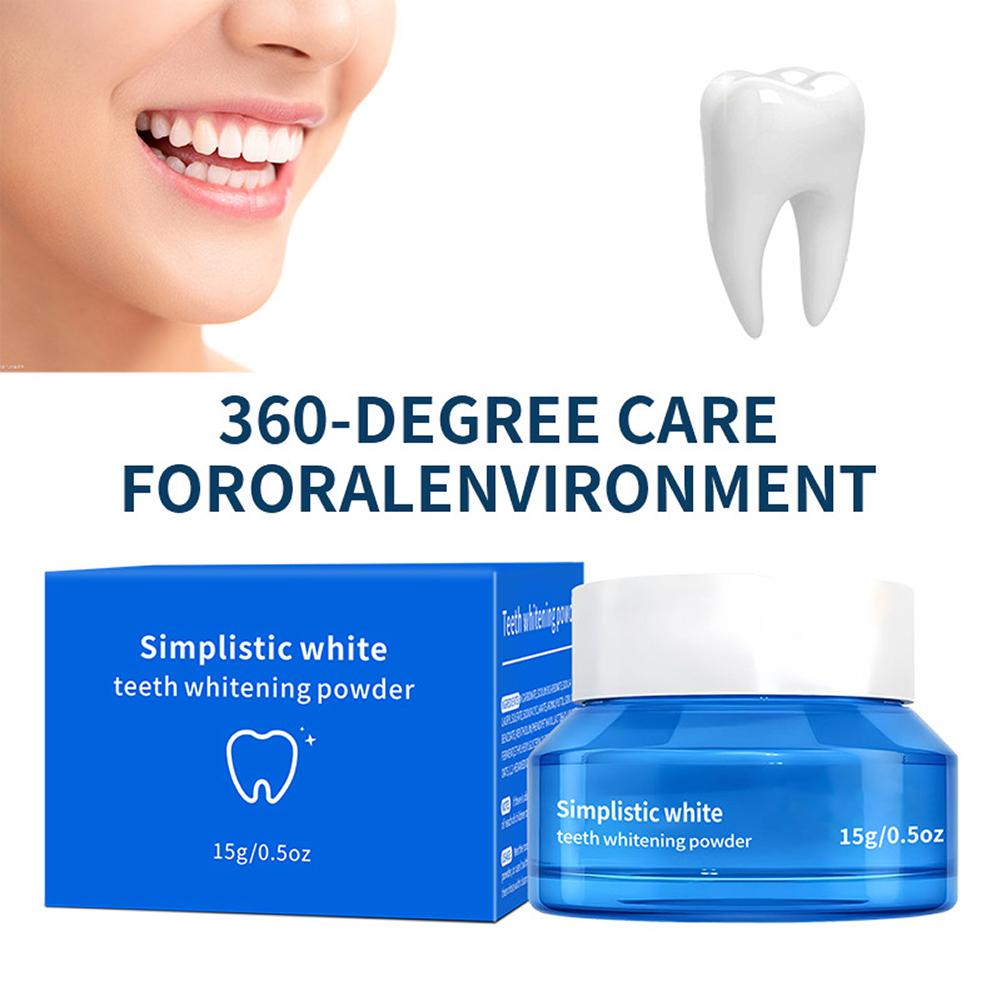 Polvo Blanqueador Dental Simpl - Teeth Whitening Clinic reseña y precio
