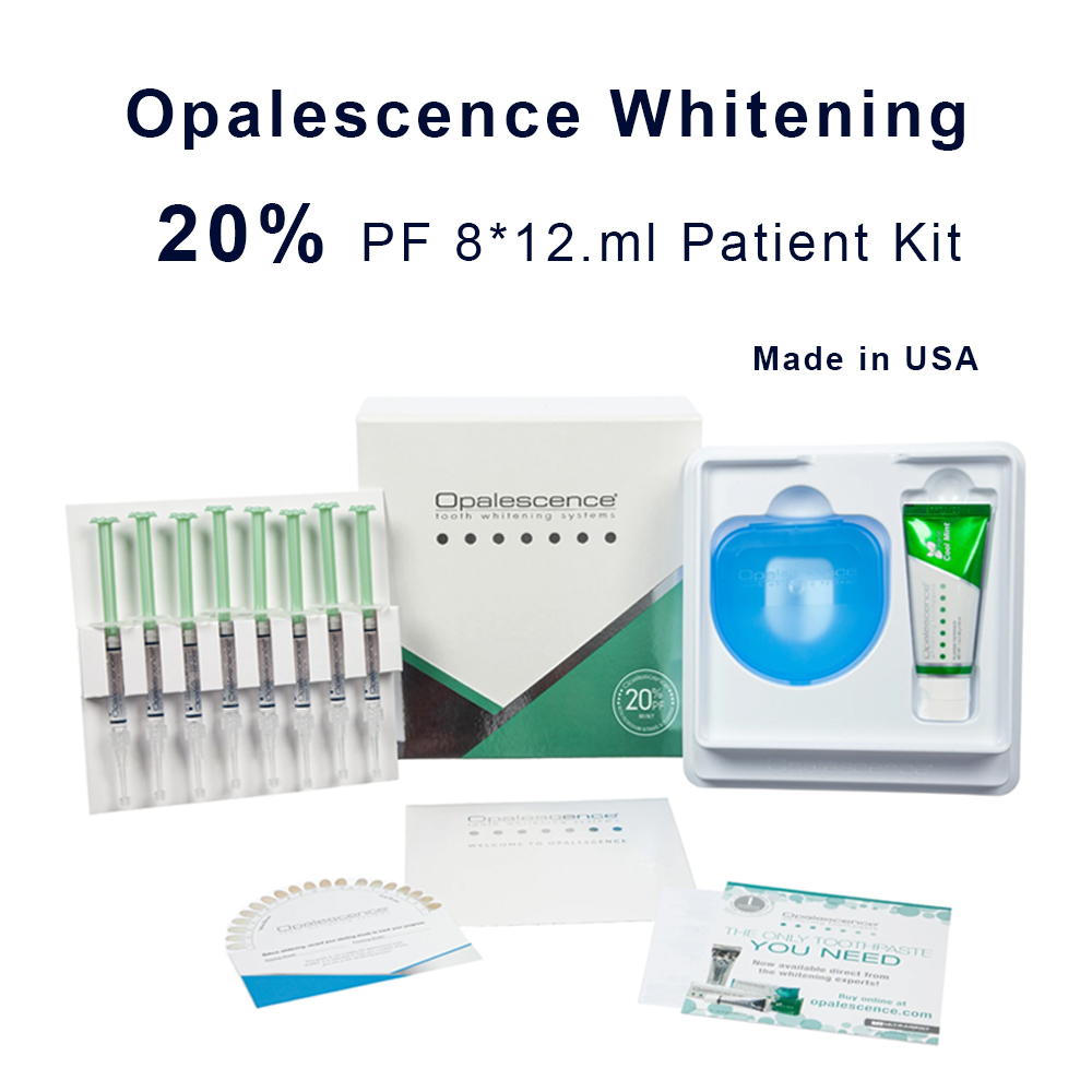 Opalescencia blanqueadora 20%  - Teeth Whitening Before And After reseña y precio