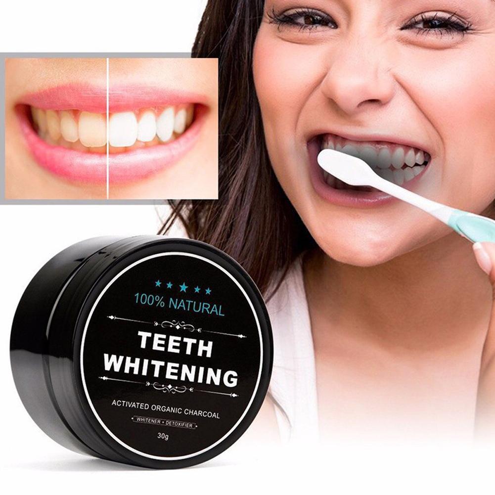 Polvo de Carbón Activado Orgán - Teeth Whitening Charcoal Powder reseña y precio