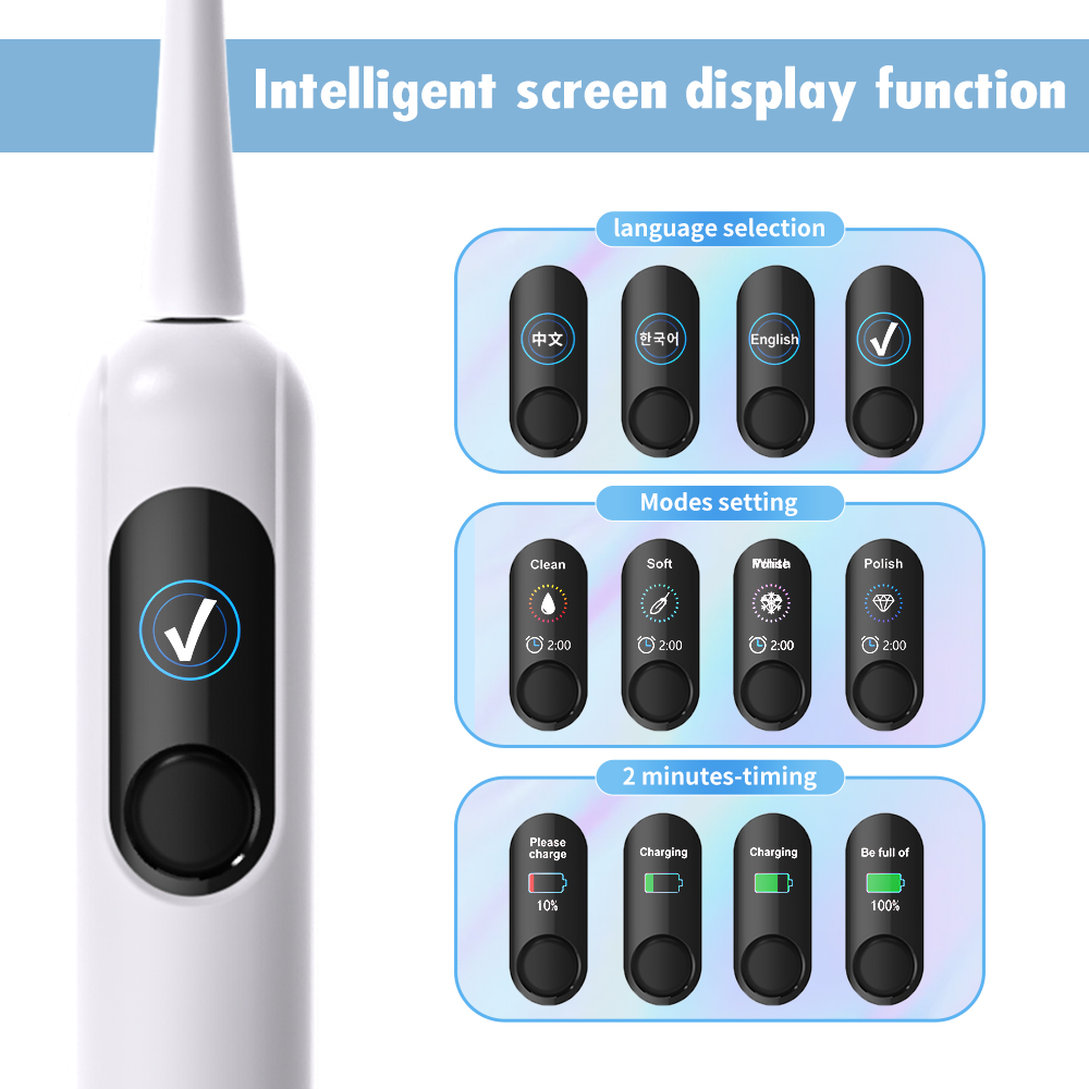 X800-U cepillo de dientes eléc - Teeth Whitening Toothbrush reseña y precio