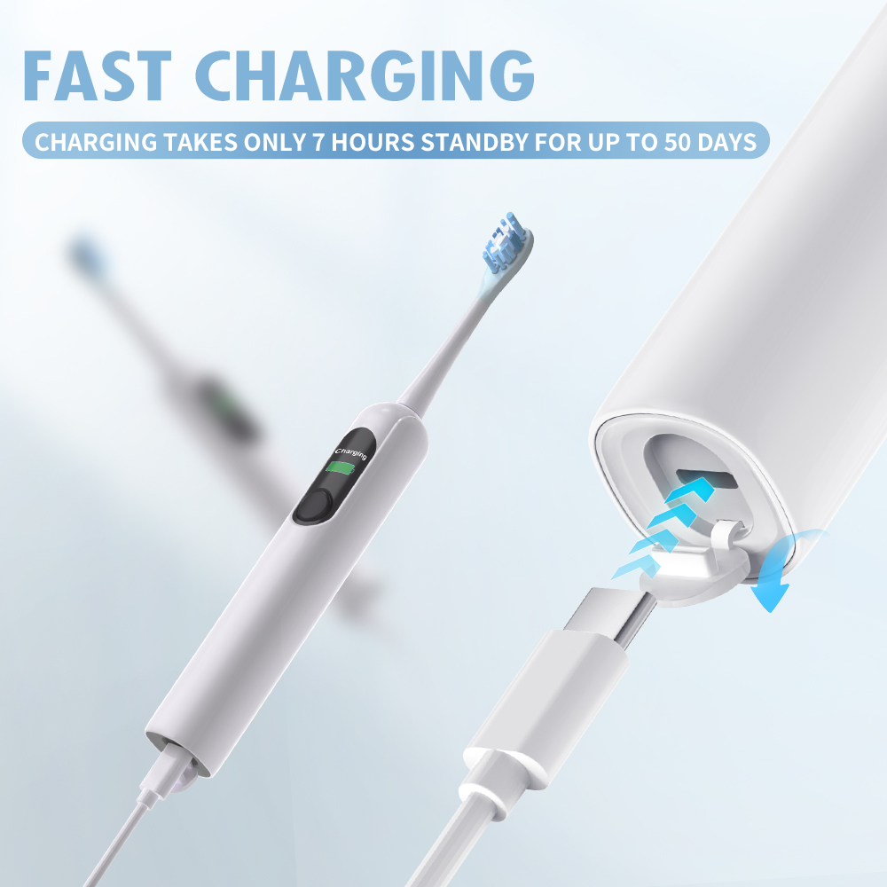 X800-U cepillo de dientes eléc - Teeth Whitening Toothbrush reseña y precio