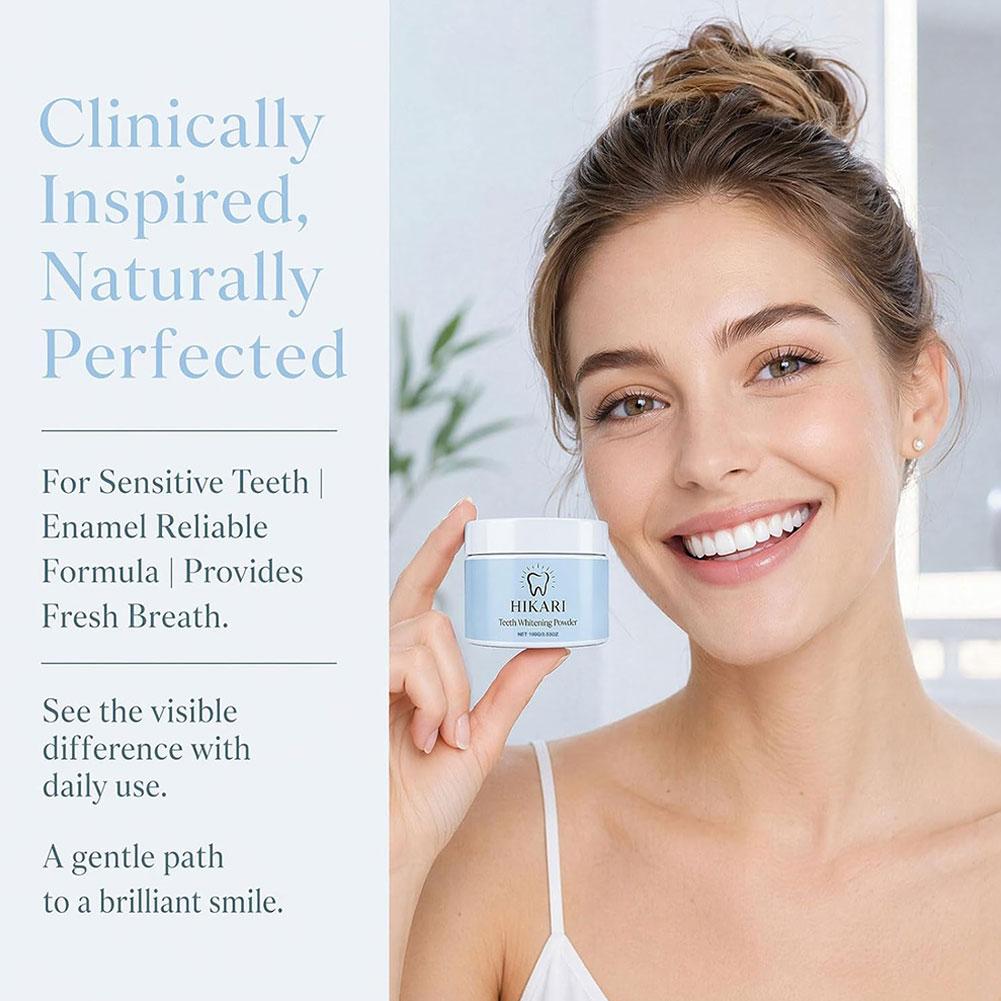 Polvo Limpiador Dental HIKARI  - Teeth Whitening With Peroxide reseña y precio