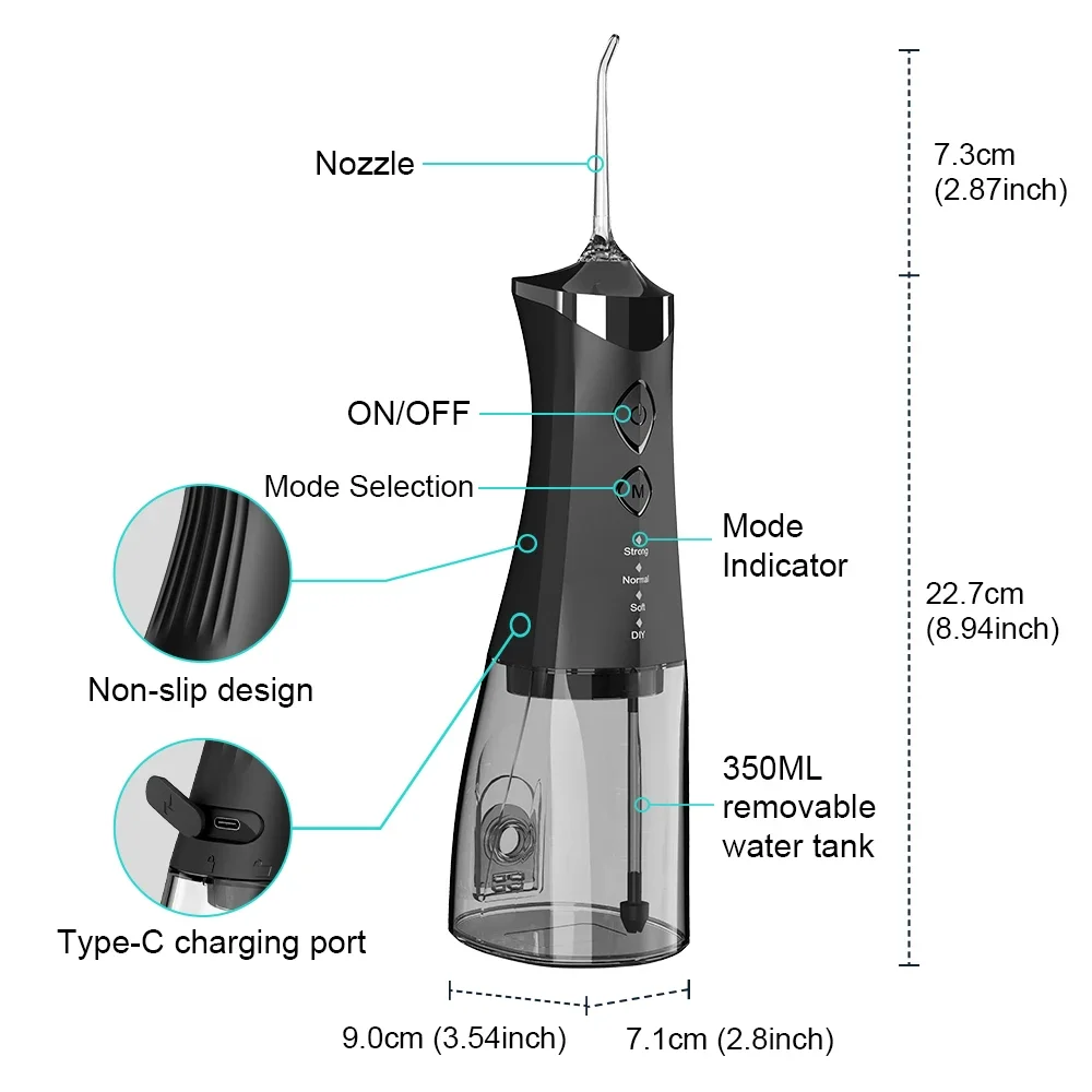 Irrigador Bucal Portátil Recar - Water Flosser Cordless reseña y precio