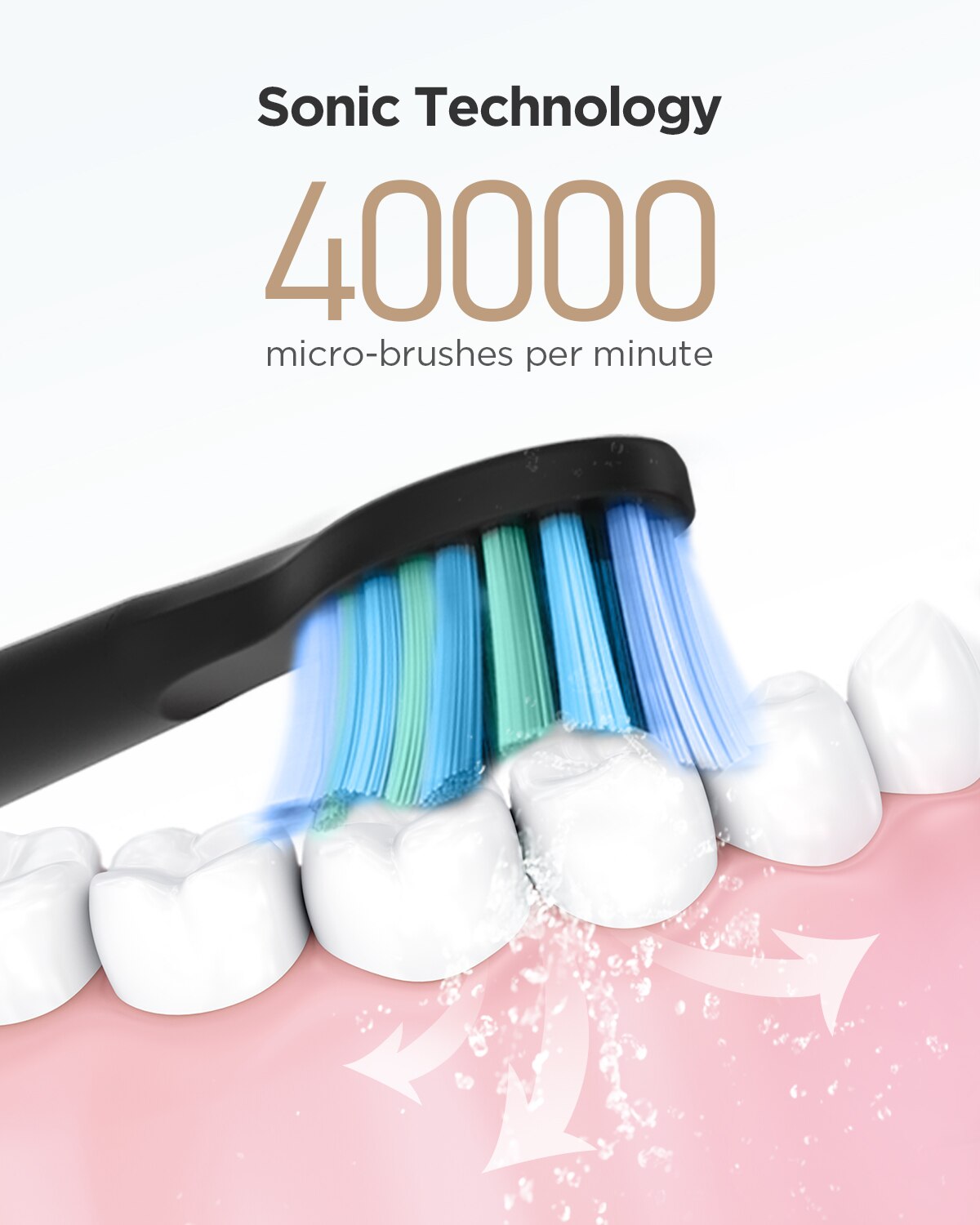 Fairywill cepillo de dientes e - Teeth Whitening Toothbrush reseña y precio