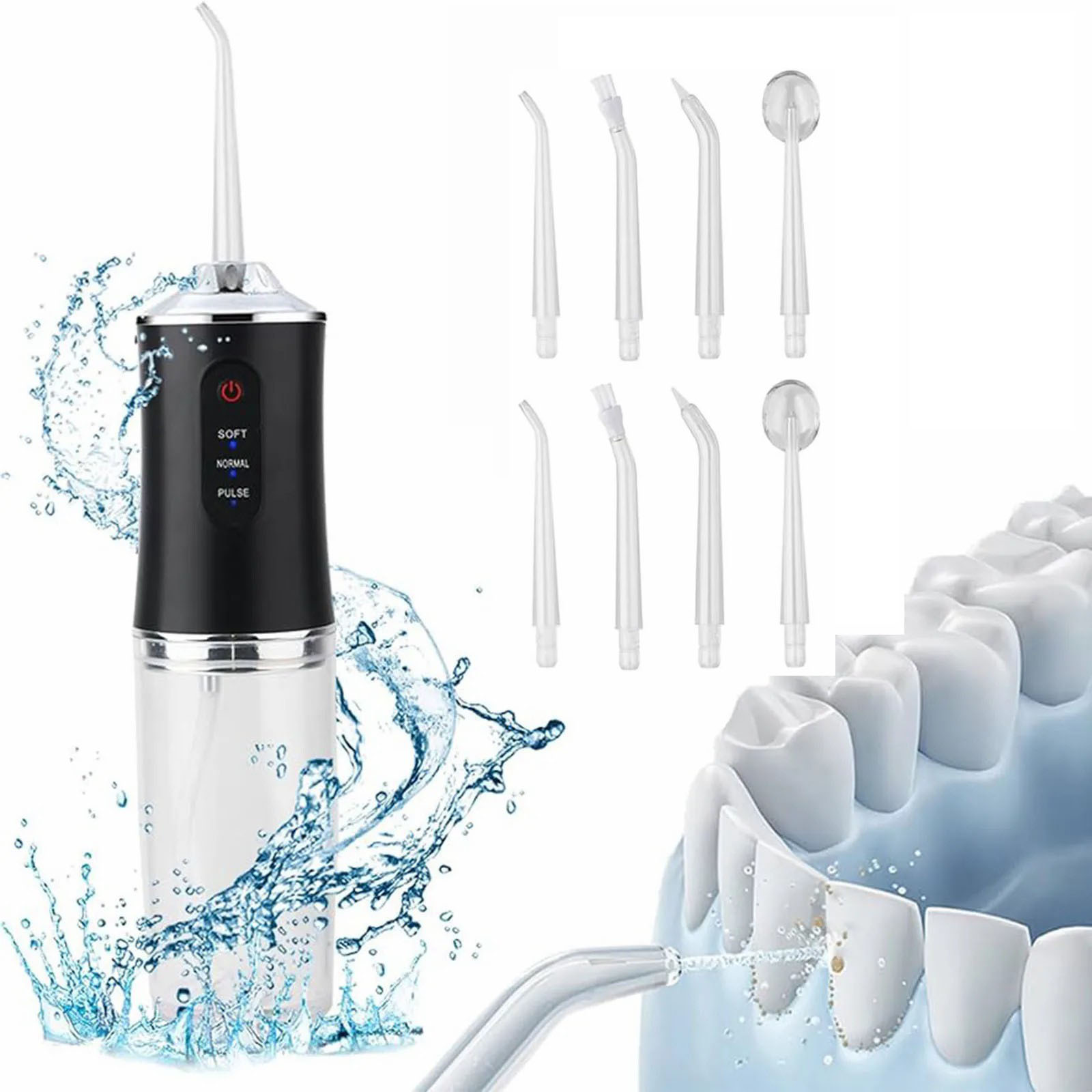 Irrigadores Dentales Portátile - Water Flosser Cordless reseña y precio