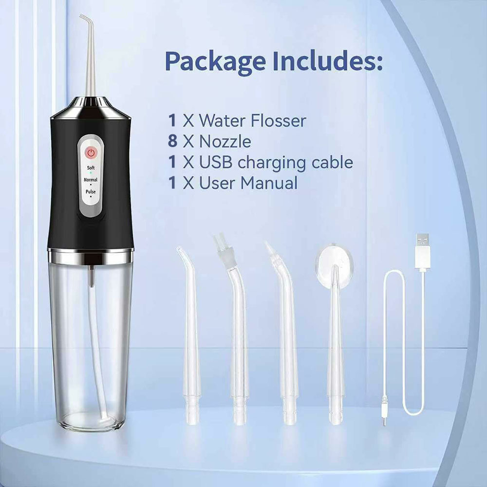 Irrigadores Dentales Portátile - Water Flosser Cordless reseña y precio