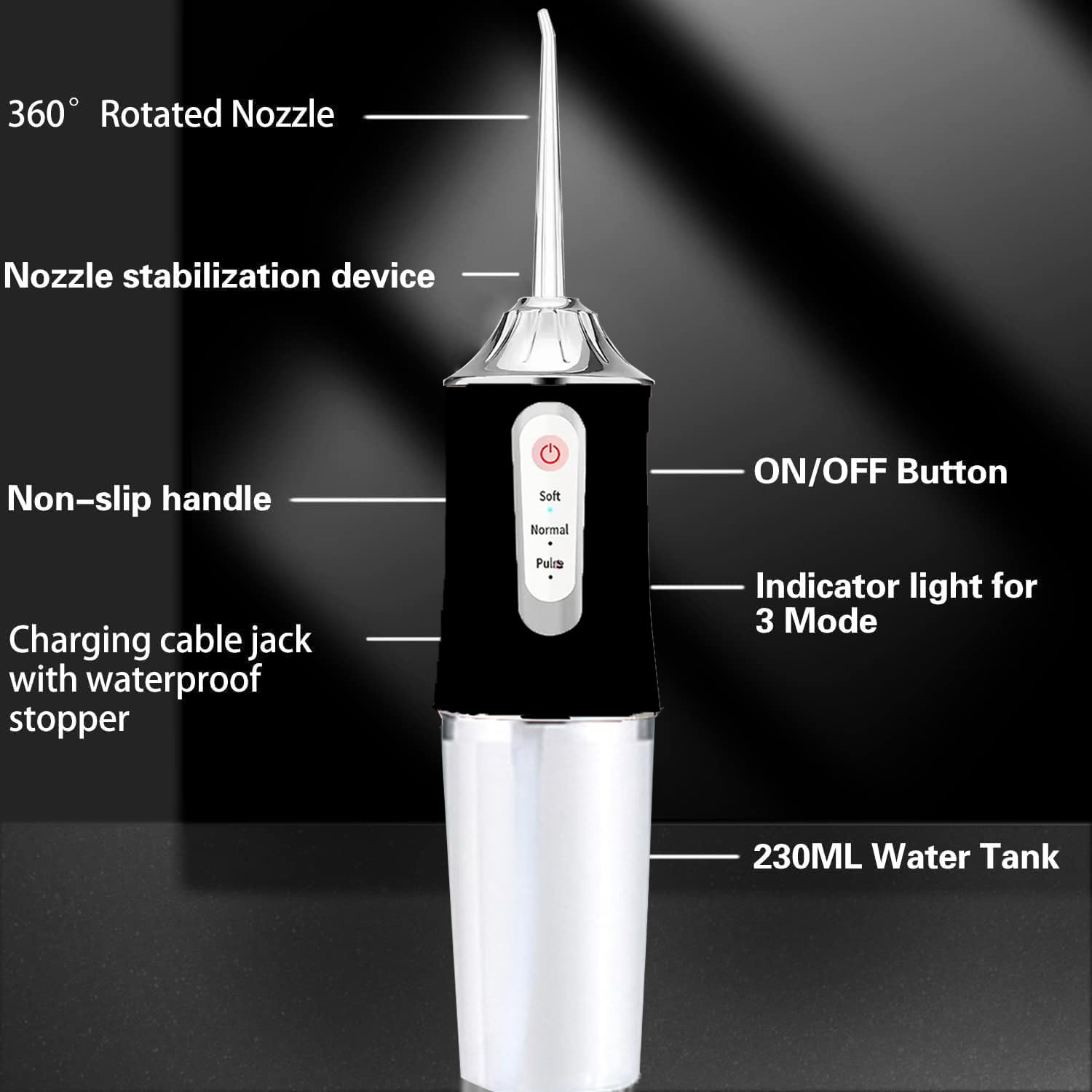 Irrigadores Dentales Portátile - Water Flosser Cordless reseña y precio