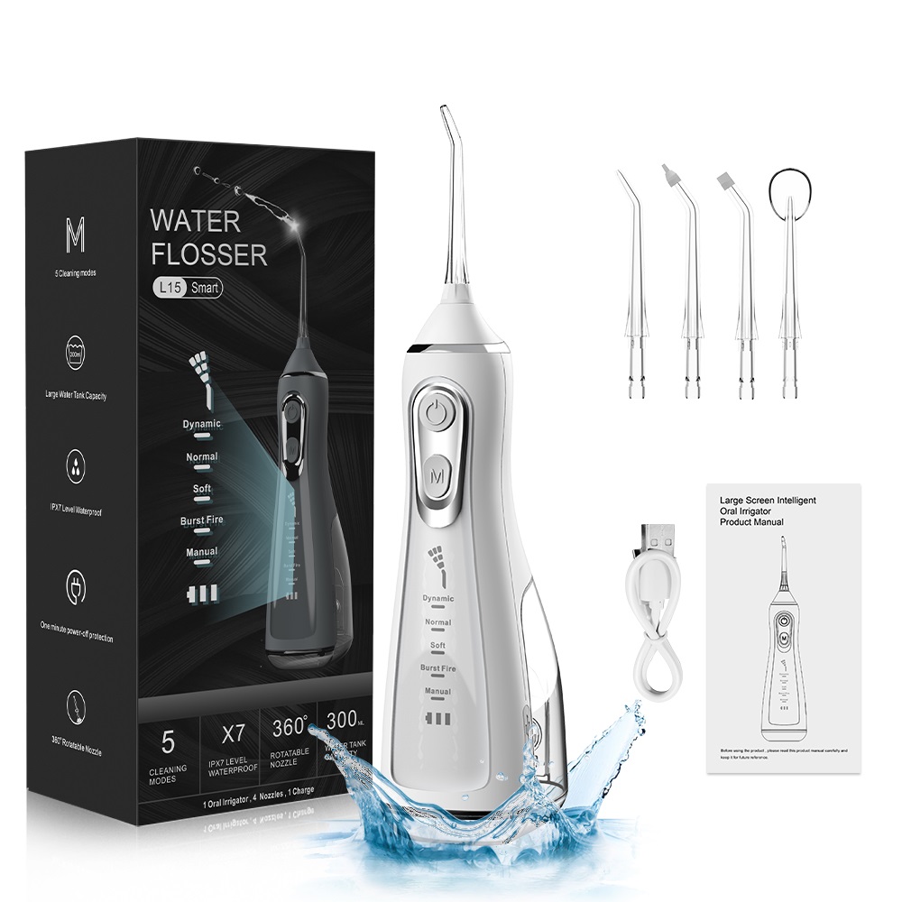Irrigador Dental portátil, hil - Water Flosser Cordless reseña y precio