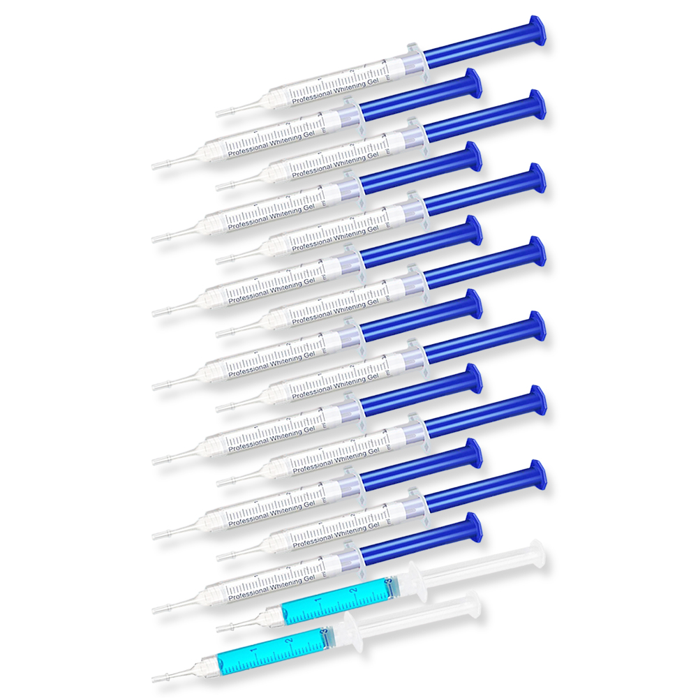 Gel blanqueador de dientes con - Teeth Whitening Before And After reseña y precio